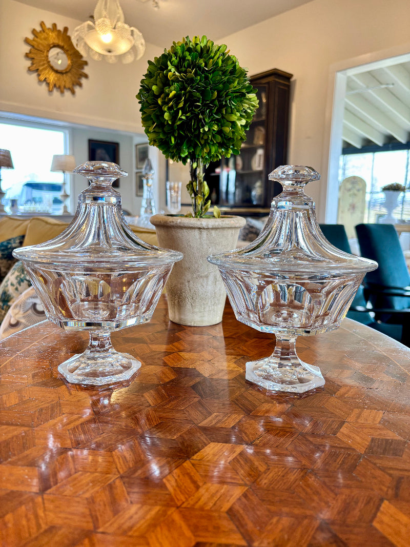 Antique Crystal Candy Bowls