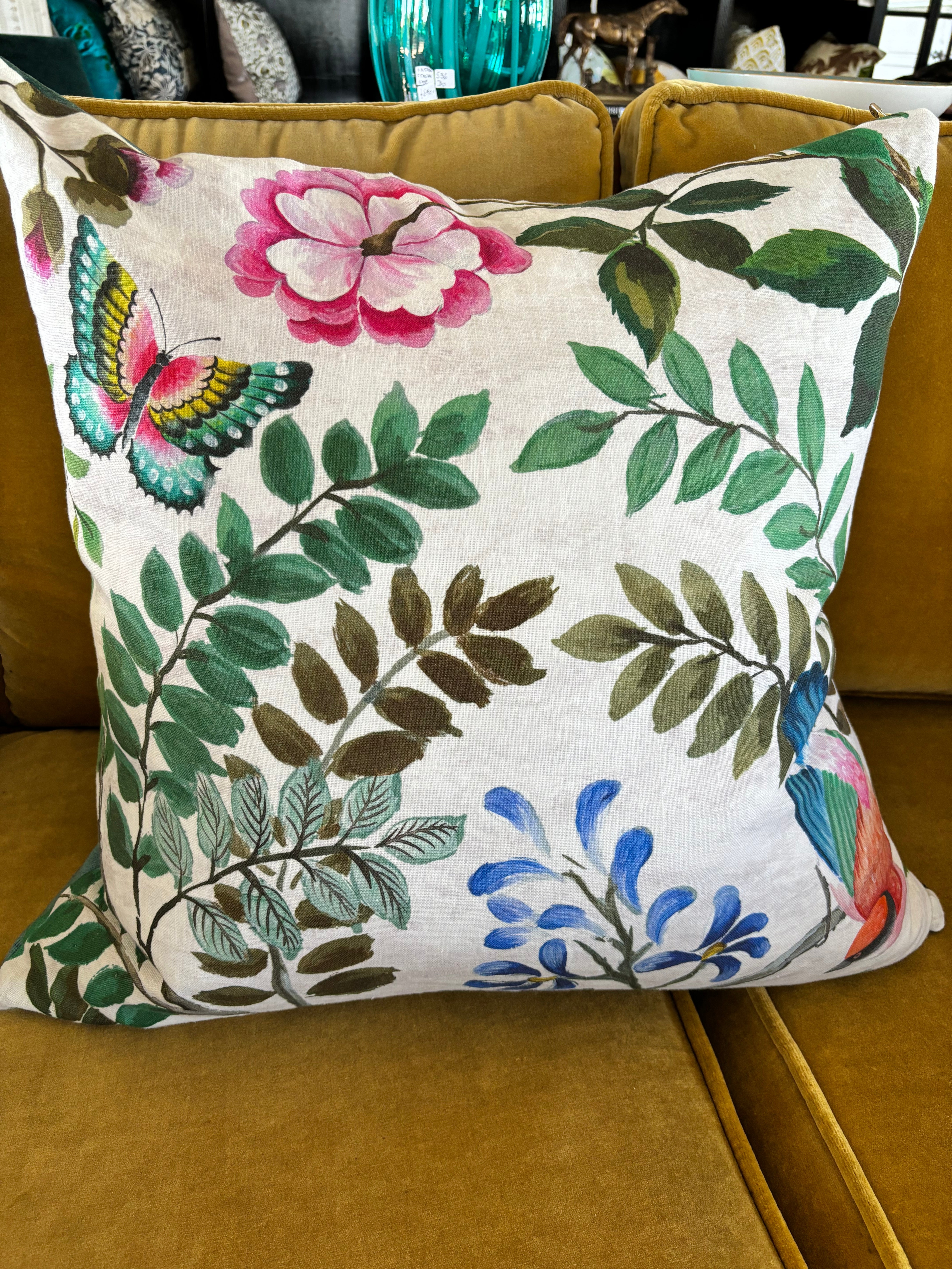 Custom Pillow English Fabric