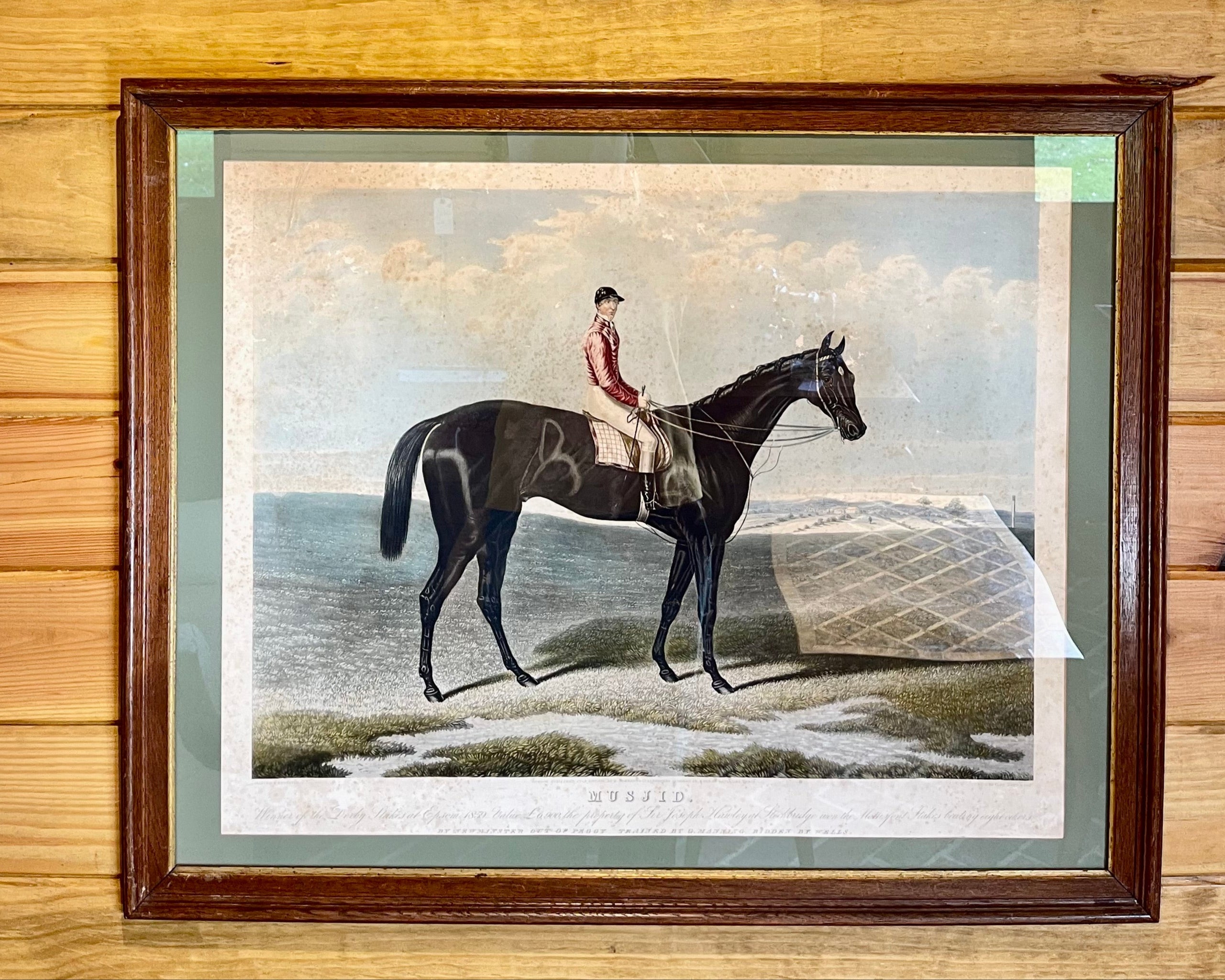 Antique Print Epsom Derby