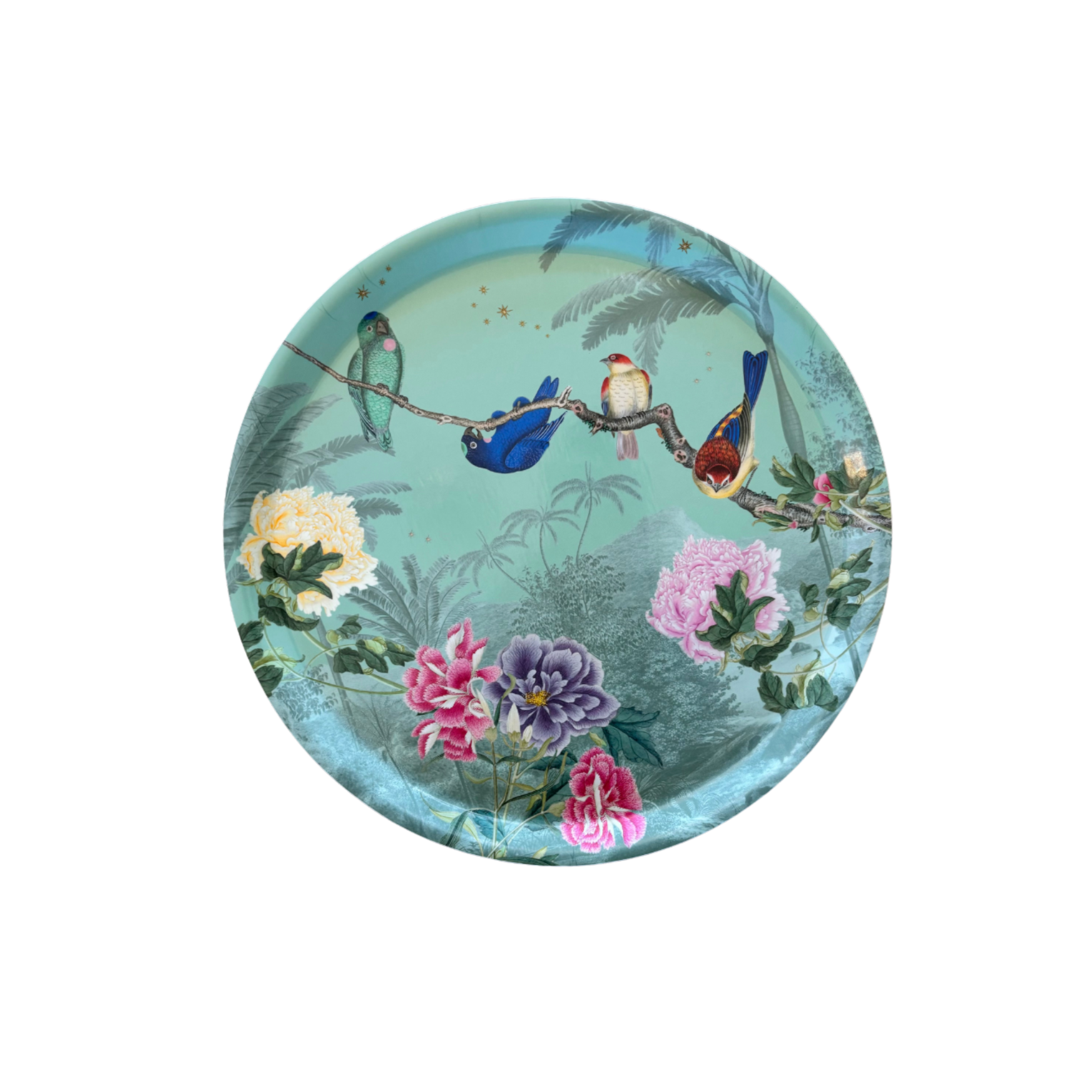 Round Birdies Tray by Paradisio