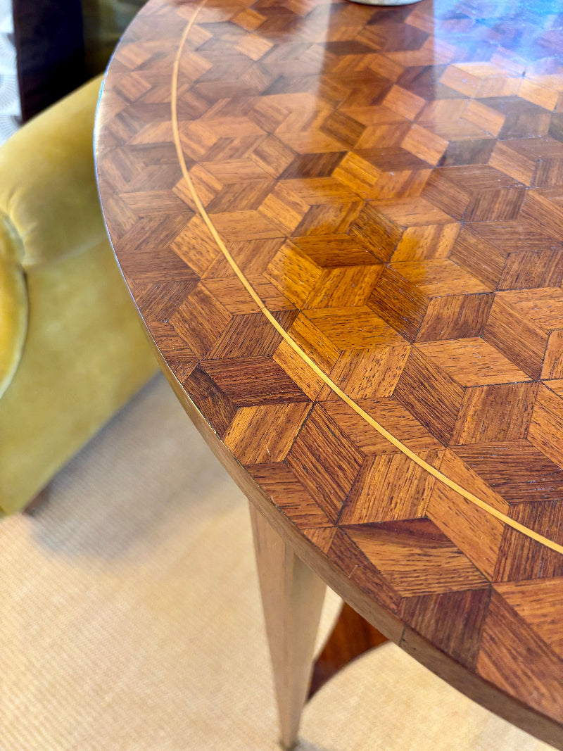 Marquetry Antique Table