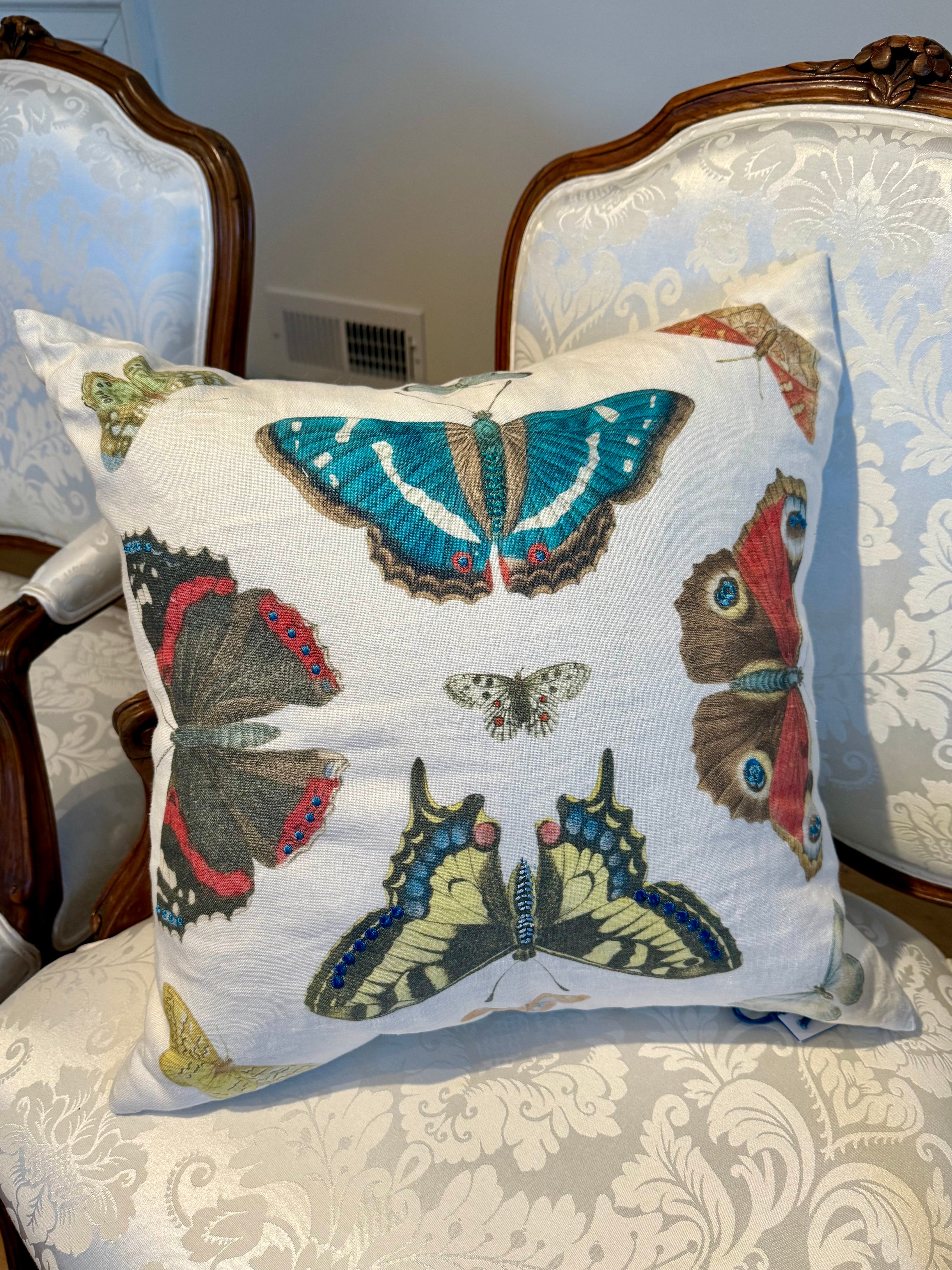 DG Mirrored Butterfly Cushion