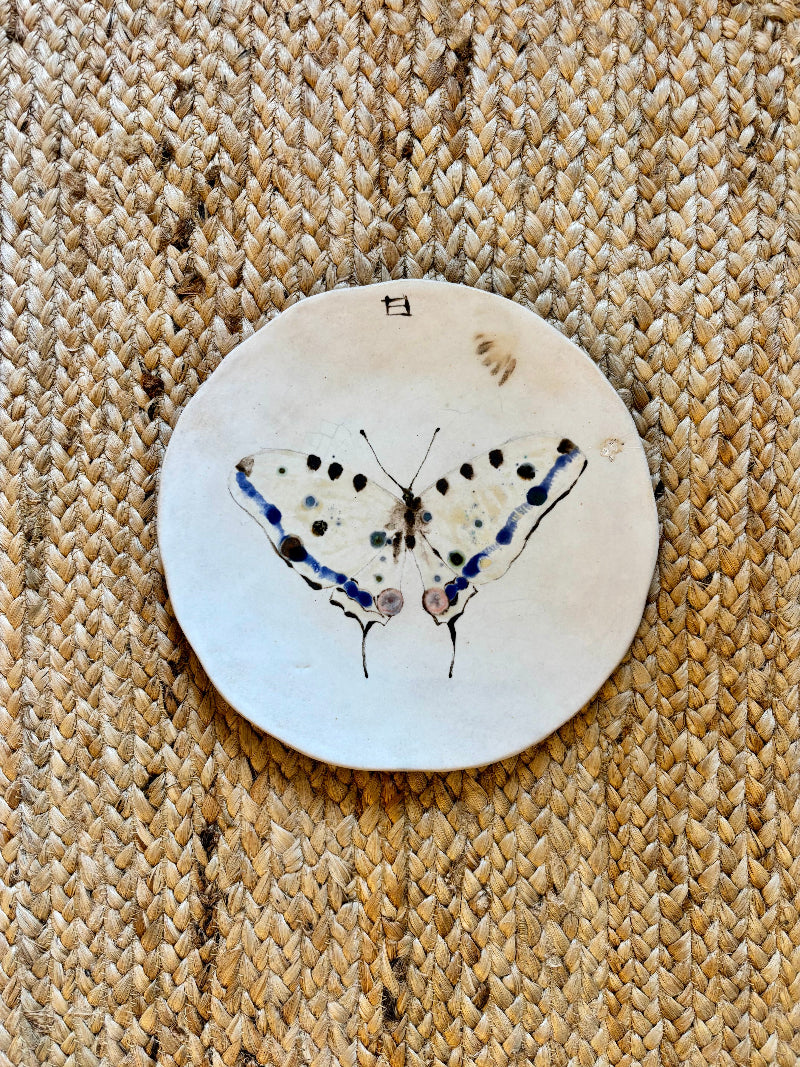 Ceramic Plate Butterfly