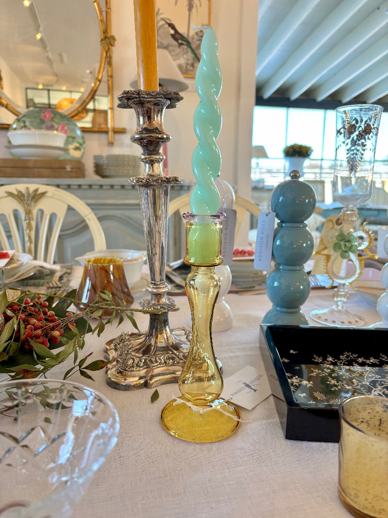 Handblown Candlestick