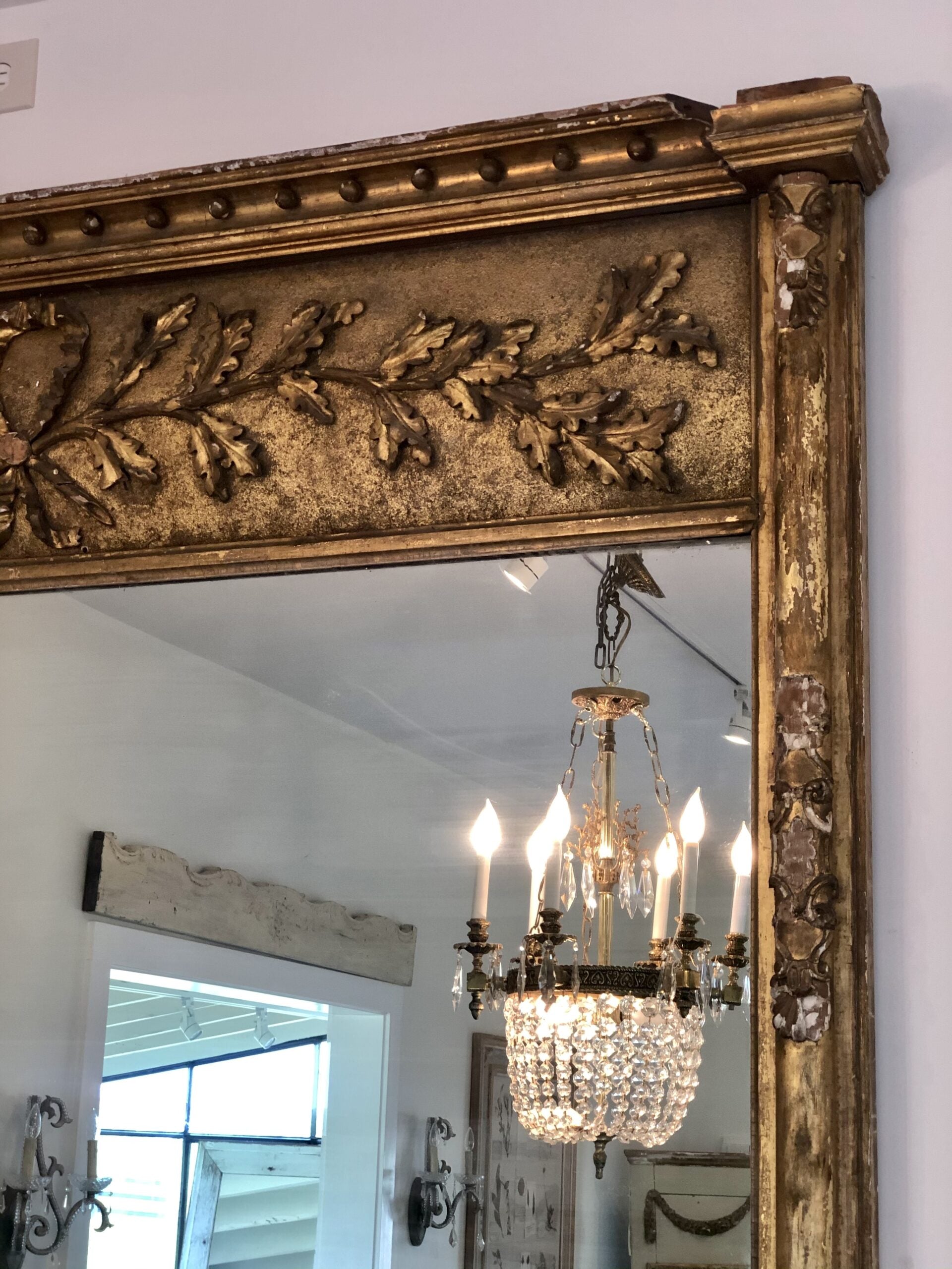 AntiqueGilded Mirror1