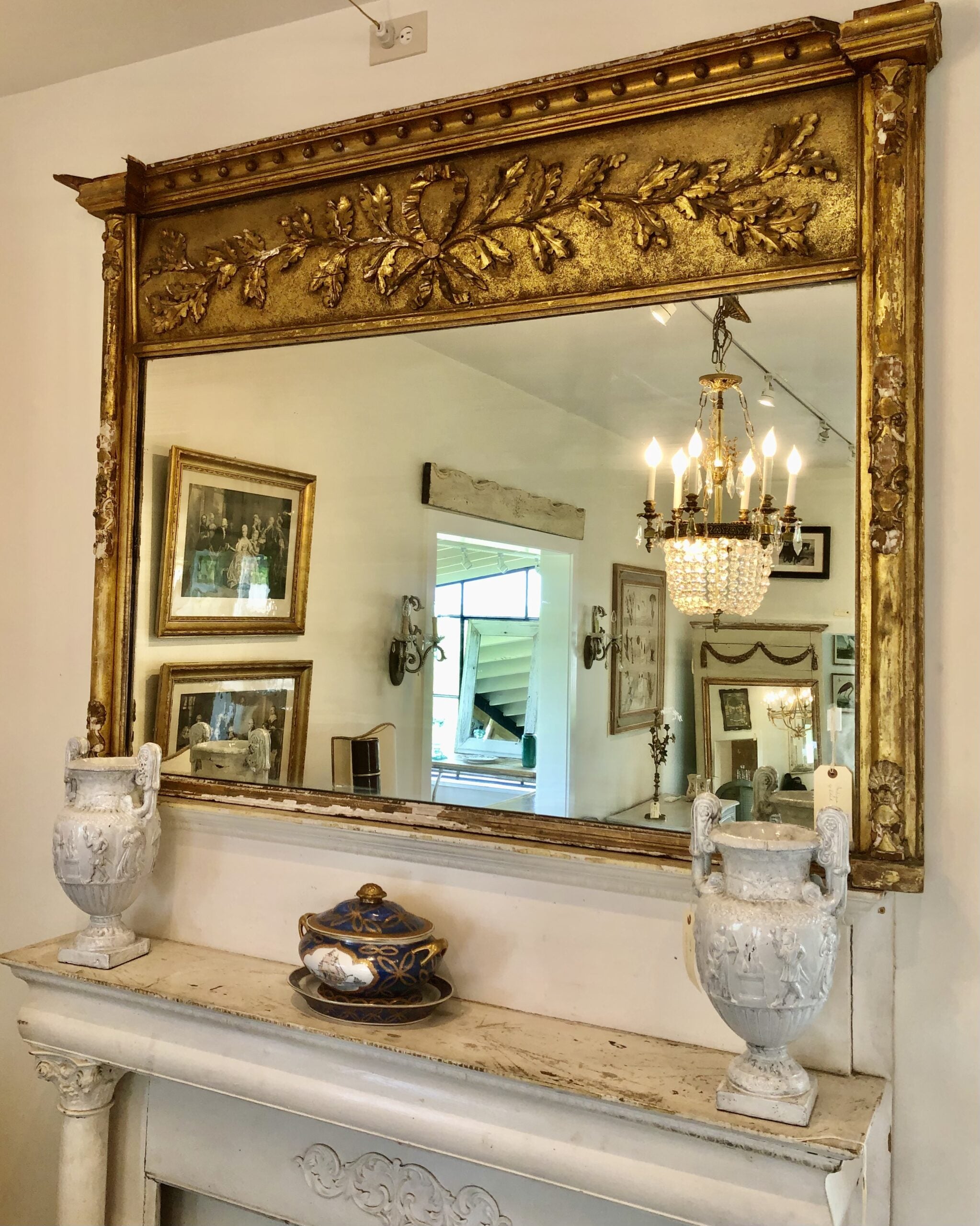 AntiqueGilded Mirror2